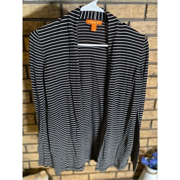 Joe Fresh Women’s Striped Cardigan‎ - Picture 1 of 6